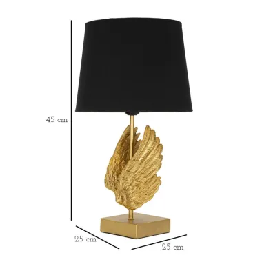 LAMPA STOŁOWA WINGS 25X45 cm
